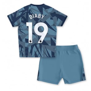 Aston Villa Moussa Diaby #19 Tredjeställ Barn 2023-24 Kortärmad (+ Korta byxor)
